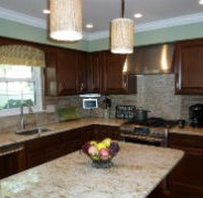 Kitchen’s Latest Trends – Slate appliances/brick backsplashes